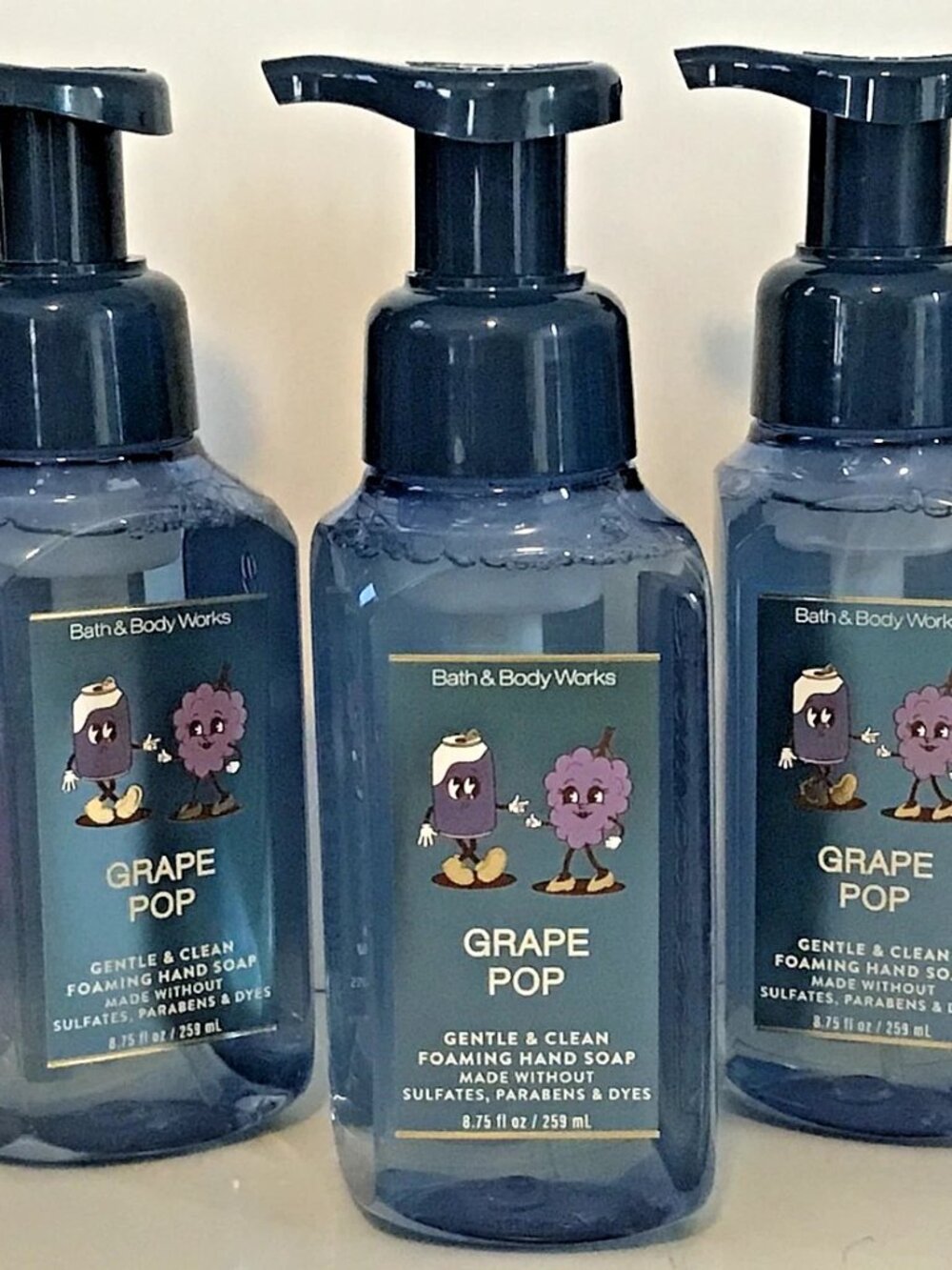 BATH & BODY WORKS Grape Pop FOAMING HAND SOAP 8.75 FL OZ NEW